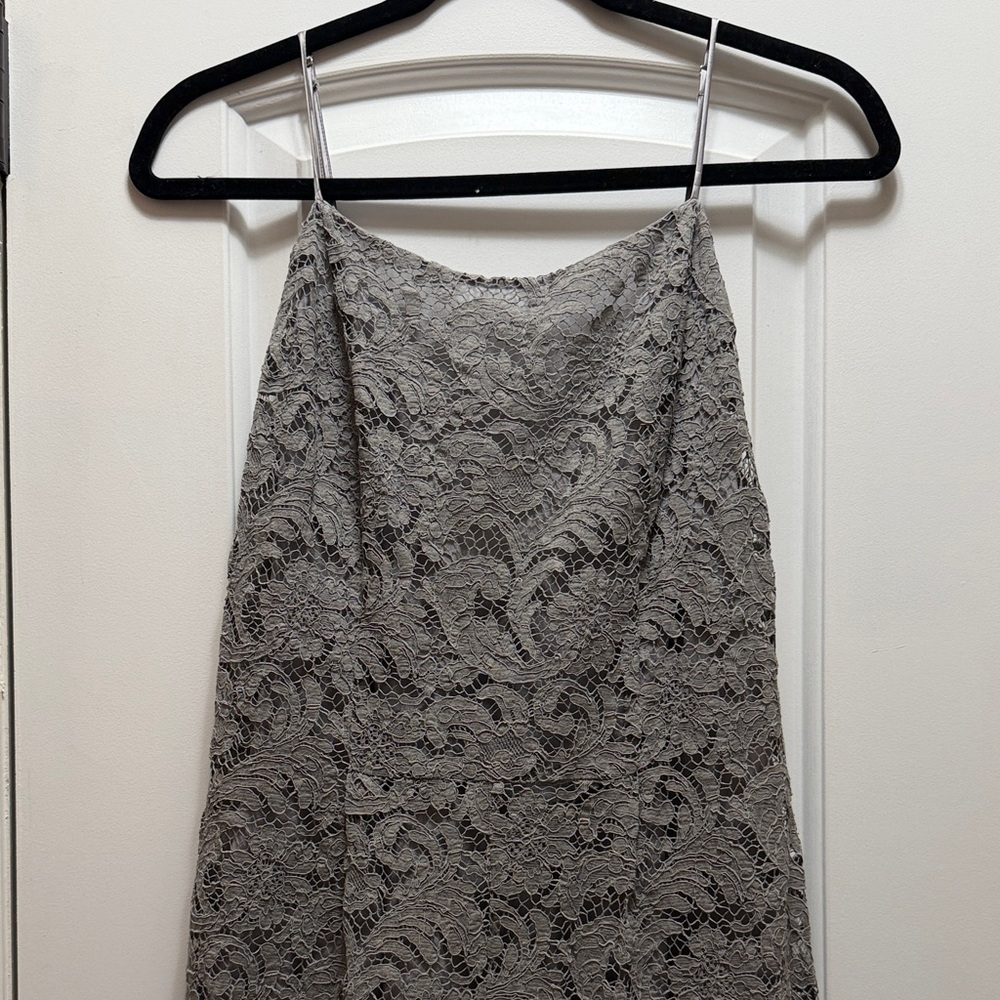 Gray Patterned Women's Jumpsuit NWT - image 2